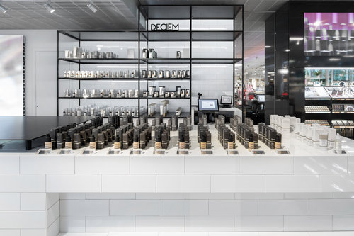 Photo du corner DECIEM à la Samaritaine