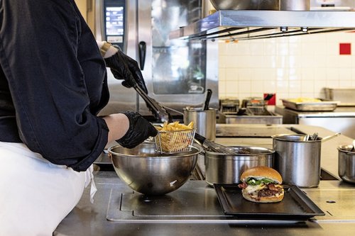 Shooting in restaurant Auguste le Bistrot, Accor Hotel Groupe
