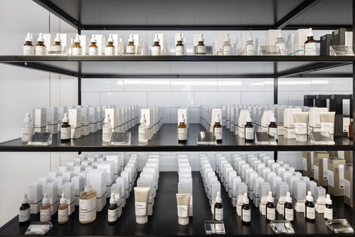 Photo du corner DECIEM à la Samaritaine