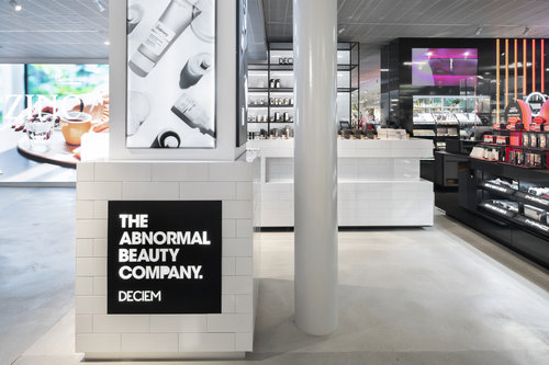 Photo du corner DECIEM à la Samaritaine